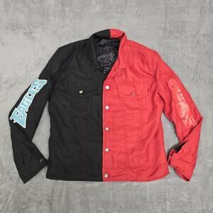 Donna Kelce Split Eagles Chiefs Jacket Women's Size XL Travis Kelce Jason Kelce